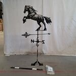 RVS Windwijzer Tuinbeeld, Paard