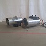 2x Buta-gas kachel, Einhell & Laplaya, HGG 171 Niro & Heater LP 250 E