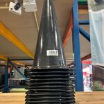 13x Pion / verkeerskegel Diamond, zwart