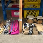2x Inhoud stellingvak w.o. muziekaccessoires W.o. Cascha, Vandoren