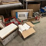 Partij bouwmaterialen, zwaar handgereedschap en werkplaatsbenodigdhede