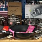 Partij pannen en keukenbenodigheden W.o. Alora, Tefal, Blaumann