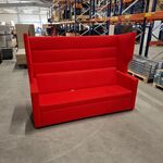 Hoge bank, geribbeld, PALAU, Rood