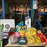 Partij sport-, spel- en trainingsartikelen