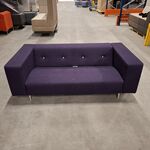 Bank met knoopstiksel, Moooi, Paars