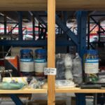 2x Inhoud stellingvak w.o. bouwmarkt artikelen W.o. Silverlinec, Intex