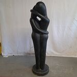 Beeld, Embrace, Donkergrijs / Antraciet