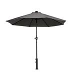 3x Led parasol 2.7 meter Feel Furniture, donkergrijs