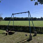 2x Speeltoestel, Schommel En Wipkip