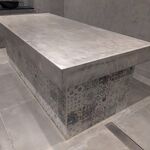Hammam tafel, grijs