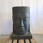 Fontein buddha, Buddha, Donkergrijs / Antraciet