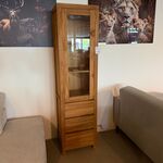 Vitrinekast teak