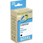 Ca. 13x Inktcartridge compatibel Epson 603xl, RecycleClub, zwart