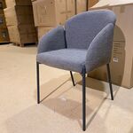Set van 6 eetkamerstoelen Label51, Huntley, bruin