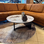 Salontafel, design zwart/wit