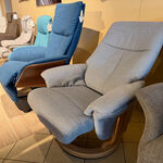 Relaxfauteuil, manueel verstelbaar  grijs