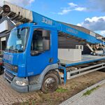 Vrachtwagen met ladder opbouw, DAF, 45220, 2008