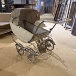Kinderwagen decoratie  créme