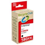 Ca. 18x Cartridge voor Canon PGI-580 Zwart, RecycleClub, zwart