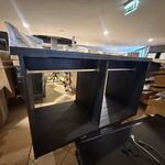 Bar tafel kast  zwart