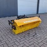 Hydraulisch Aangedreven Rolbezem, Schuitemaker, HF 1500 PA, Geel