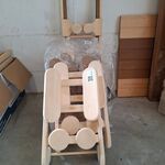5x rugleuning voor o.a. sauna HaLu