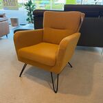 Fauteuil geel/groen