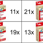 Ca. 64x Inktcartridges voor Canon CLi-581XXL printers, RecycleClub