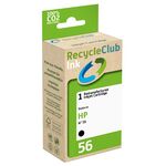 Ca. 16x Cartridges compatibel met HP 56, RecycleClub, zwart