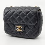 Schoudertas, Chanel, Zwart