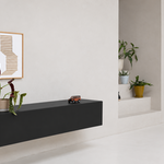 TV-meubel incl. lowboard-onderstel, RAAT, Norm 120, Zwart