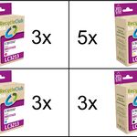 Ca. 14x Inktcartridges voor Brother LC-3213 printers, RecycleClub