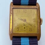 Vintage WW2 militair horloge op NATO band