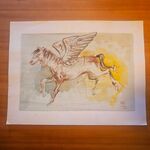 Kunstwerk van kunstenaar Koes Komo – Gesigneerd
