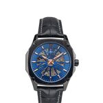 Buona Monte Napoleone II blauw/rose automatisch herenhorloge