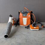 Ruggedragen Accu en Bladblazer, STIHL, AR3000L & BGA200