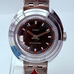 Vintage Mechanisch Timex Horloge met Originele Doos en Papieren