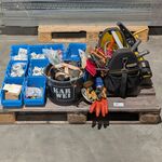 Zonnepaneel installatiemateriaal met gereedschap