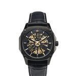 Buona Monte Napoleone II goud/zwart automatisch herenhorloge
