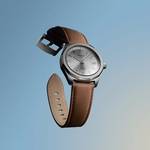 Horloge, Tissot, PRC 100 Quartz T1514221603100, zilver, bruin