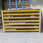 Legbordstelling met inhoud