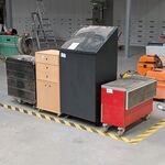 4x Werkplaatskast en 1x magneetbord