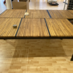 2x Tuintafel