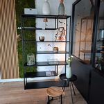 Wandmeubel met 2x bijzettafel