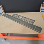 2x Geleiderail Festo, FS800 en FS1400
