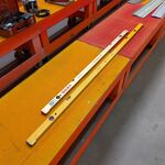 2x Waterpas met 4 libellen Solar en Stabila