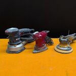 3x Schuurmachine o.a. AEG
