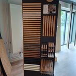 Showroomdisplay met diverse panelen