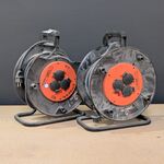 2x Kabelhaspel Connectra