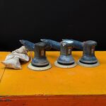 3x Pneumatische excentrische schuurmachine Hamach
